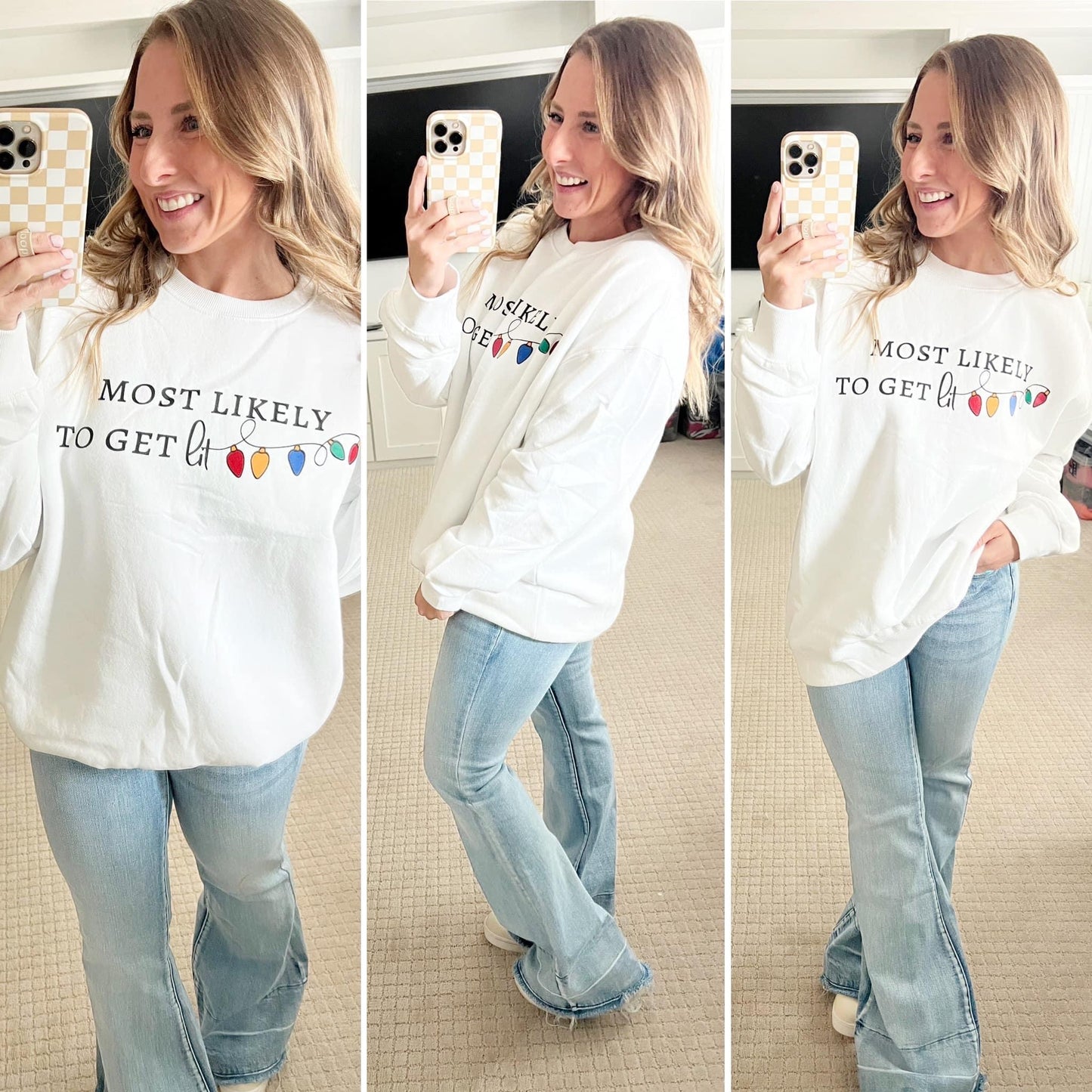 WLM Oversized Christmas Sweatshirt