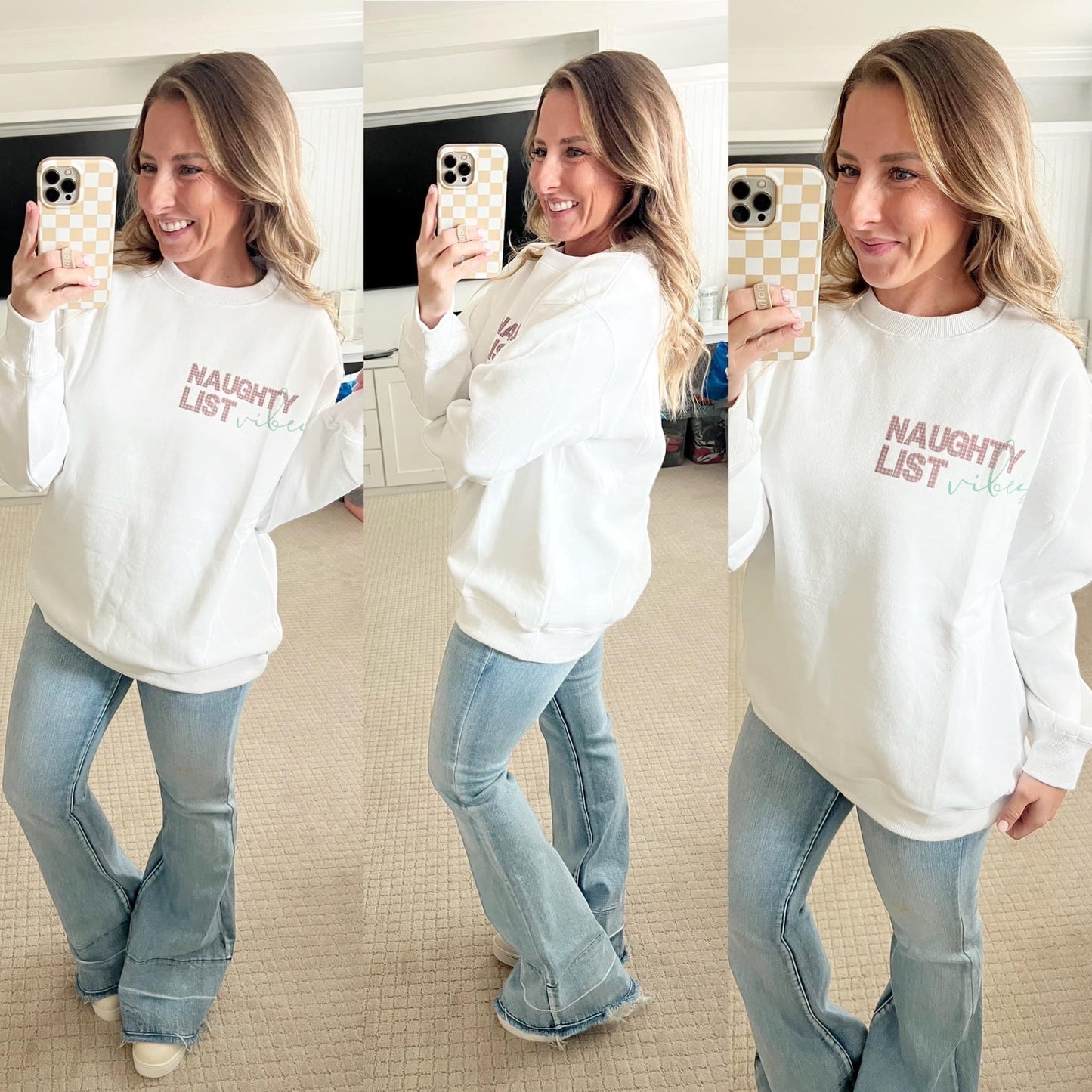 WLM Oversized Christmas Sweatshirt